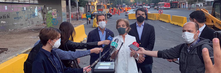 MTT ANUNCIA REMODELACIÓN DE SANTA ROSA Y MACIVER PARA PRIORIZAR CIRCULACIÓN DE BUSES Y PEATONES EN EL CENTRO DE SANTIAGO