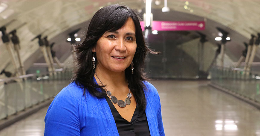 Paola Tapia, asume como Directora de Transporte Público Metropolitano