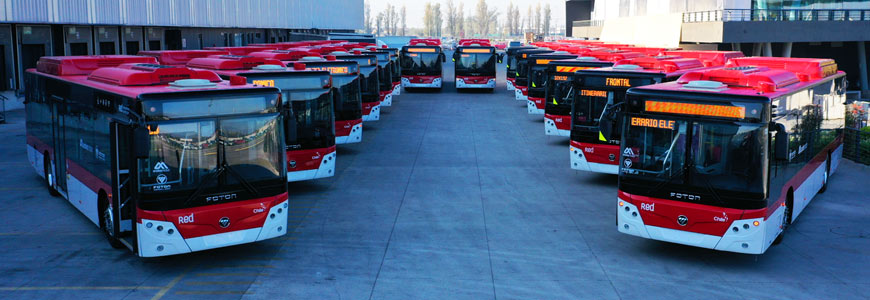 Comunas de la zona sur del gran Santiago se alistan para recibir nuevos buses eléctricos