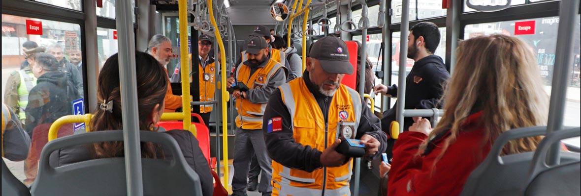 MTT duplica controles a pasajeros de Red movilidad en el marco del plan antievasión