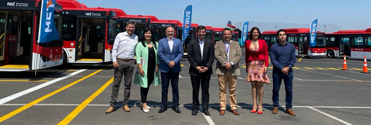 Buses eléctricos de Red Movilidad comienzan a operar en Cerro Navia