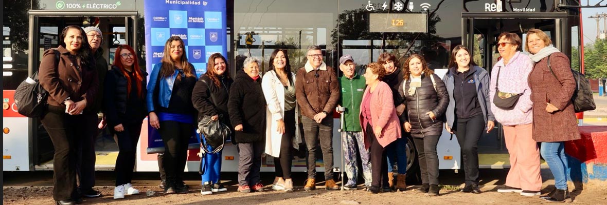 Red Movilidad presenta nuevo recorrido I26 que beneficia a los usuarios de Cerrillos y Maipú