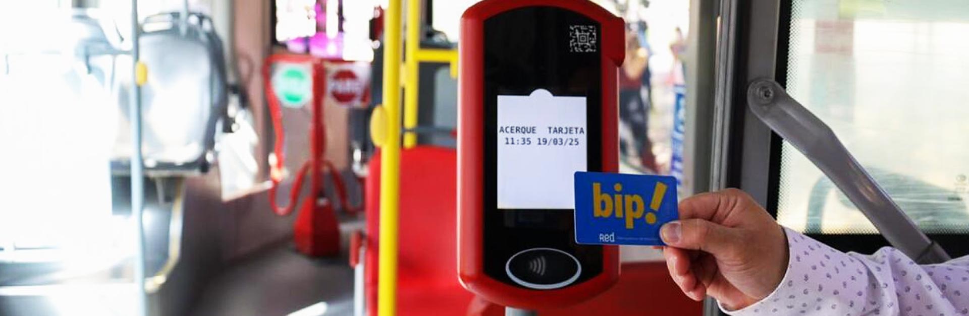 Validación con Tarjeta bip! 