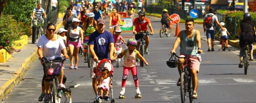 Gran Avenida funciona como Calle Abierta todos los días domingo