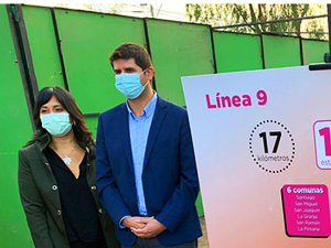 DTPM participa en revisión de avances de linea 8 y 9 de Metro