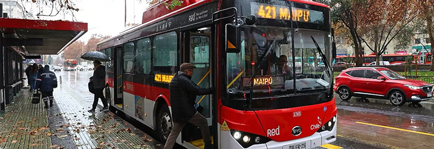 Bus Eléctrico Red Movilidad