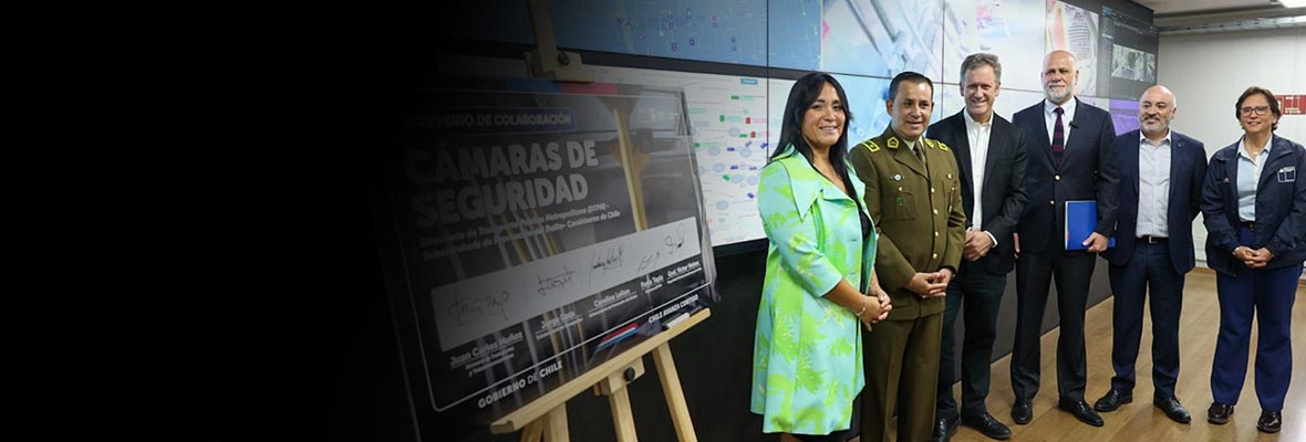 Gobierno anunció enlace de cámaras de buses RED 