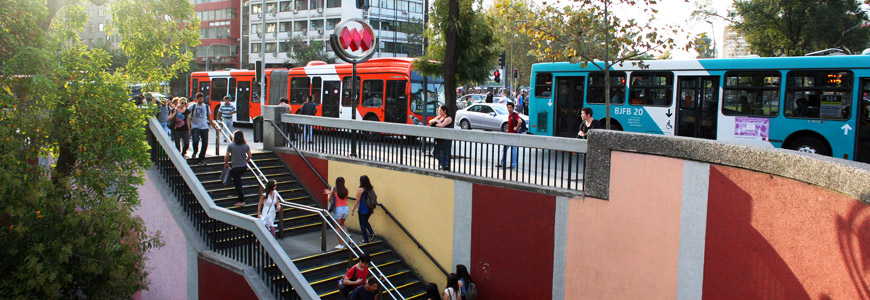 Estación de Trasbordo Plaza Italia / Metro Estación Baquedano