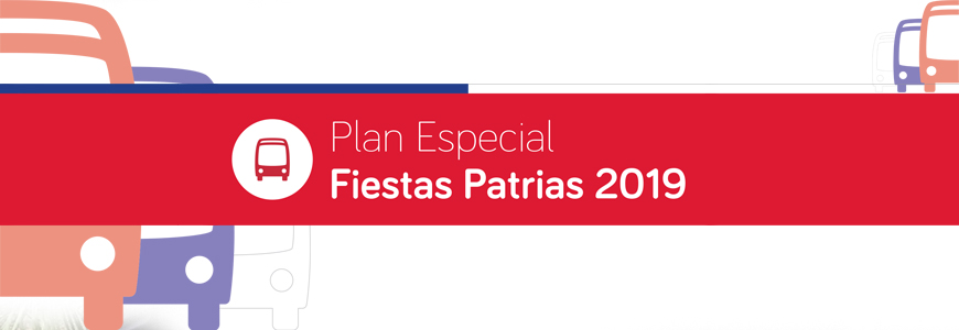 Directorio de Transporte Público dispone plan especial para Fiestas Patrias